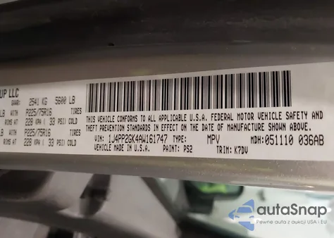 2010 Jeep Liberty Sport z USA, uszkodzony, nr VIN 1J4PP2GK4AW161747